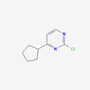 2-Chloro-4-cyclopentylpyrimidine