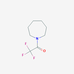 molecular formula C8H12F3NO B15202785 1-(Azepan-1-yl)-2,2,2-trifluoroethanone CAS No. 332032-05-0