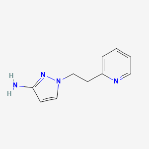 1-[2-(pyridin-2-yl)ethyl]-1H-pyrazol-3-amine