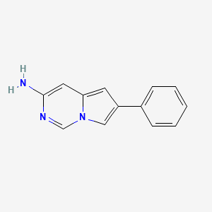 Pyrrolo[1,2-c]pyrimidin-3-amine, 6-phenyl-