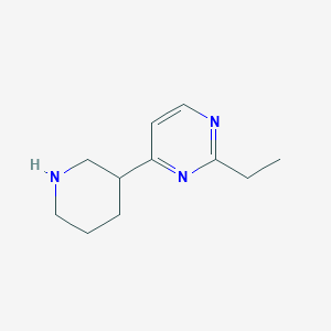 2-Ethyl-4-(piperidin-3-yl)pyrimidine