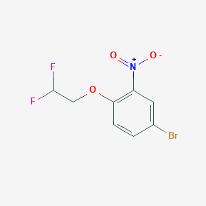 5-Bromo-2-(2,2-difluoroethoxy)nitrobenzene