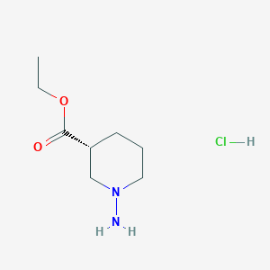 Ethyl (R)-1-aminopiperidine-3-carboxylate hydrochloride