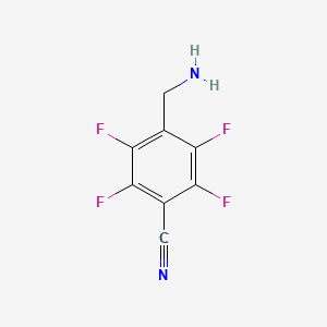 4-(Aminomethyl)-2,3,5,6-tetrafluorobenzonitrile