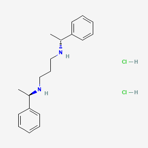 N1,N3-Bis((R)-1-phenylethyl)propane-1,3-diamine dihydrochloride