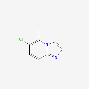 6-Chloro-5-methylimidazo[1,2-a]pyridine