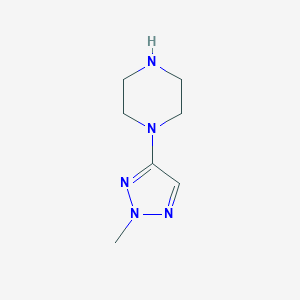 1-(2-Methyl-2H-1,2,3-triazol-4-yl)piperazine