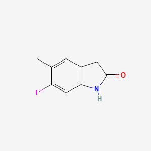 6-Iodo-5-methyl-2-oxindole