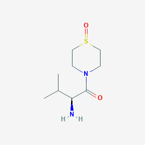 (S)-2-Amino-3-methyl-1-(1-oxidothiomorpholino)butan-1-one