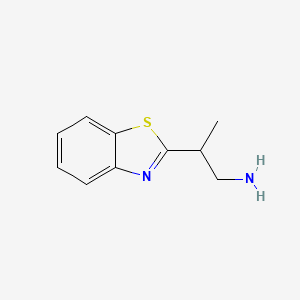 2-(1,3-Benzothiazol-2-yl)propan-1-amine