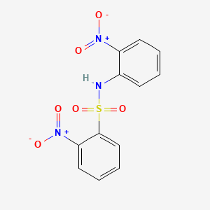 2-nitro-N-(2-nitrophenyl)benzenesulfonamide