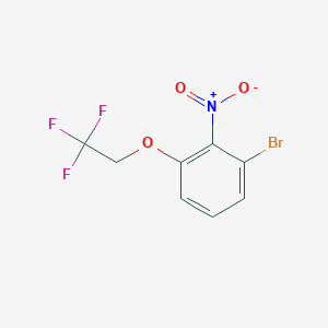 2-Bromo-6-(2,2,2-trifluoroethoxy)nitrobenzene