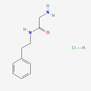 2-amino-N-(2-phenylethyl)acetamide hydrochloride