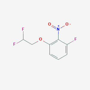 2-Fluoro-6-(2,2-difluoroethoxy)nitrobenzene