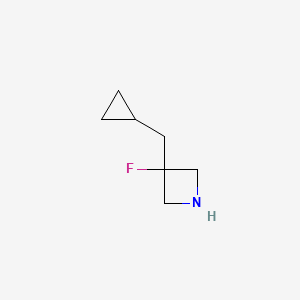 3-(Cyclopropylmethyl)-3-fluoro-azetidine