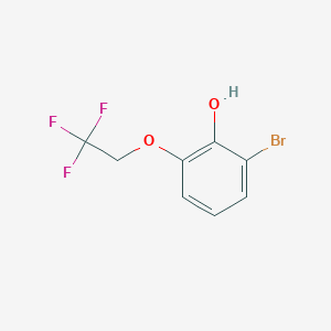 2-Bromo-6-(2,2,2-trifluoroethoxy)phenol