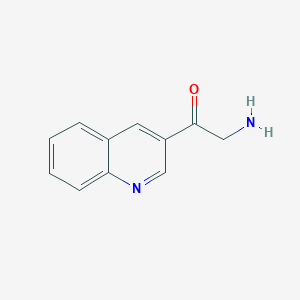 2-Amino-1-(quinolin-3-yl)ethan-1-one