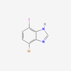 7-Bromo-4-iodo-1H-benzimidazole