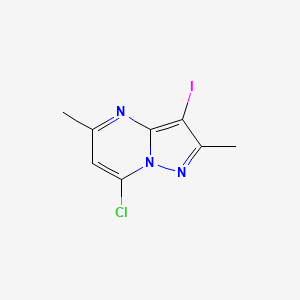 7-Chloro-3-iodo-2,5-dimethylpyrazolo[1,5-a]pyrimidine