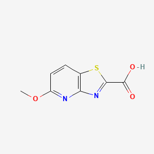 5-Methoxythiazolo[4,5-b]pyridine-2-carboxylic acid