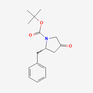 (2S)-2-Benzyl-4-oxopyrrolidine, N-BOC protected