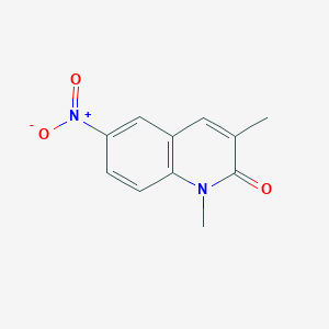 1,3-dimethyl-6-nitroquinolin-2(1H)-one