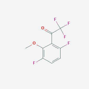 2'-Methoxy-2,2,2,3',6'-pentafluoroacetophenone