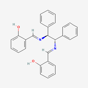 2,2'-((1E,1'E)-(((1S,2S)-1,2-Diphenylethane-1,2-diyl)bis(azanylylidene))bis(methanylylidene))diphenol