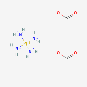 Platinum(2+), tetraammine-, (SP-4-1)-, diacetate