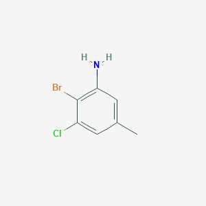 2-Bromo-3-chloro-5-methylaniline