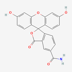 3',6'-Dihydroxy-3-oxo-3H-spiro[isobenzofuran-1,9'-xanthene]-5-carboxamide