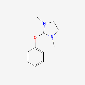 1,3-Dimethyl-2-phenoxyimidazolidine