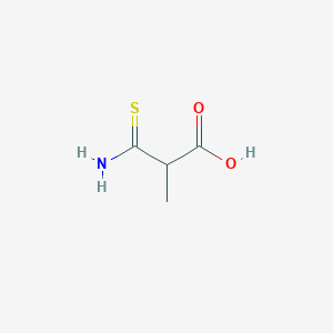 3-Amino-2-methyl-3-thioxopropanoic acid