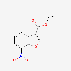 Ethyl 7-nitrobenzofuran-3-carboxylate