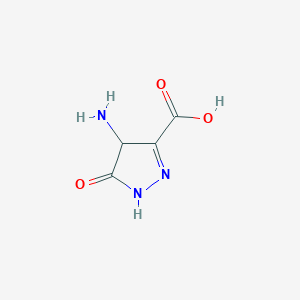 4-amino-5-oxo-4,5-dihydro-1H-pyrazole-3-carboxylic acid