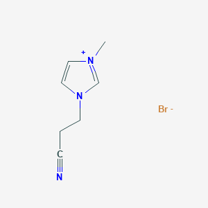 3-(2-Cyanoethyl)-1-methyl-1H-imidazol-3-ium bromide