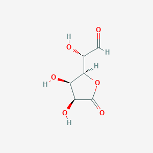 (S)-2-((2S,3R,4S)-3,4-Dihydroxy-5-oxotetrahydrofuran-2-yl)-2-hydroxyacetaldehyde