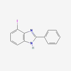 7-Iodo-2-phenyl-1H-benzo[d]imidazole