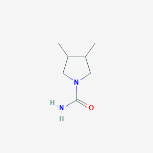 3,4-Dimethylpyrrolidine-1-carboxamide