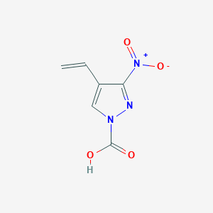 3-Nitro-1-vinylpyrazolecarboxylic acid