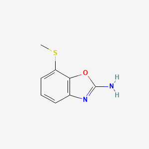 7-(Methylthio)benzo[d]oxazol-2-amine