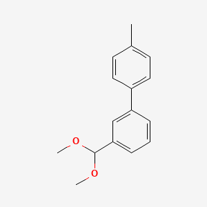 3-(Dimethoxymethyl)-4'-methyl-1,1'-biphenyl