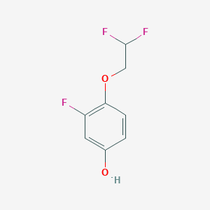 3-Fluoro-4-(2,2-difluoroethoxy)phenol