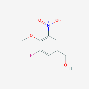 3-Fluoro-4-methoxy-5-nitrobenzyl alcohol