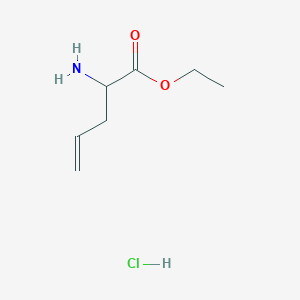 (2R)-2-Amino-pent-4-enoic acid ethyl ester hydrogen chloride