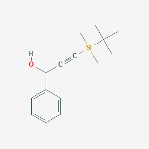 1-Phenyl-3-(tert-butyldimethylsilyl)-2-propyn-1-ol