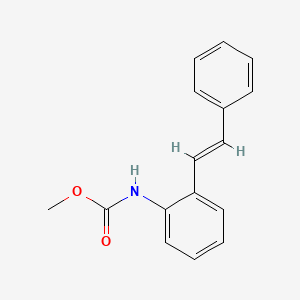 Methyl (E)-(2-styrylphenyl)carbamate