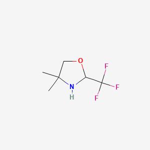 4,4-Dimethyl-2-(trifluoromethyl)-1,3-oxazolidine