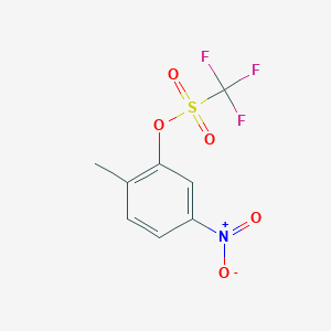 2-Methyl-5-nitrophenyl trifluoromethanesulphonate