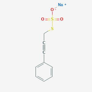 Sodium S-(3-phenylprop-2-yn-1-yl) sulfurothioate